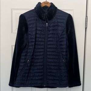 32 Degrees Down Puffer Plush Fleece Jacket